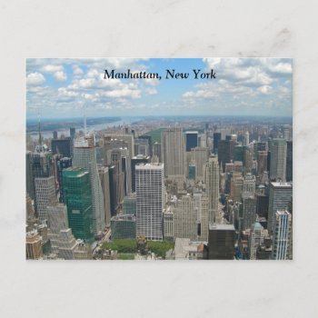 Midtown Manhattan New York City Postcard by teknogeek at Zazzle