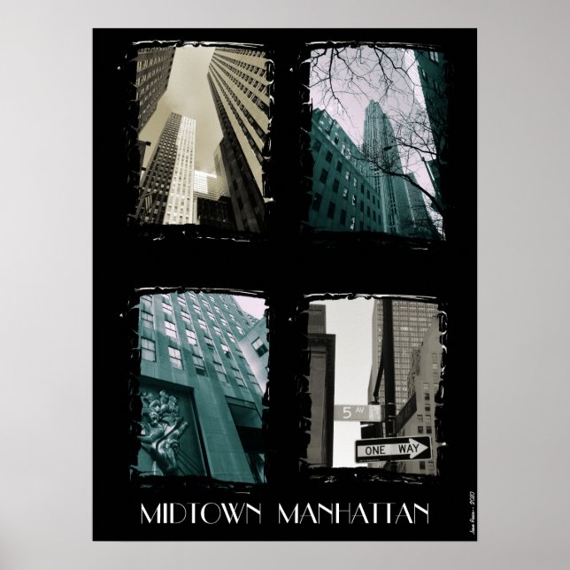 Midtown Manhattan Poster (Front)