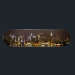 Midtown Manhattan seen from Weehawken New Jersey Skateboard Deck<br><div class="desc">Midtown Manhattan seen from Weehawken New Jersey</div>