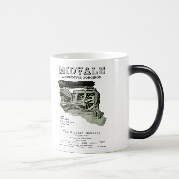 Midvale Steam Locomotive Forgings 1924 Mug