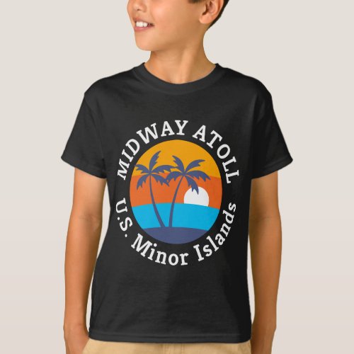 Midway Atoll Beach US Minor Islands Summer Vacat T_Shirt