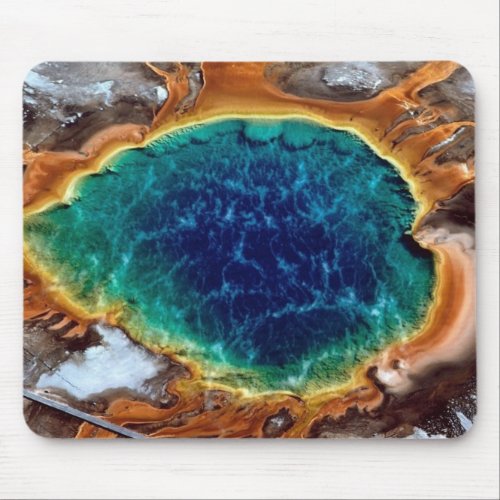 Midway Geyser Yellowstone Wyoming Mouse Pad