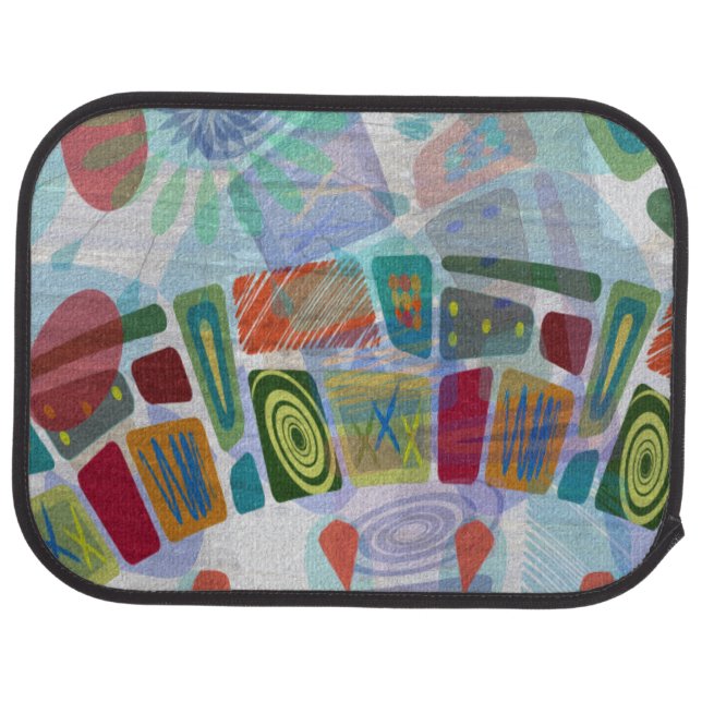 Midway Panels III Car Floor Mat (Rear)