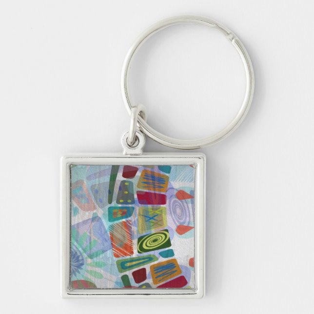Midway Panels III Keychain (Front)