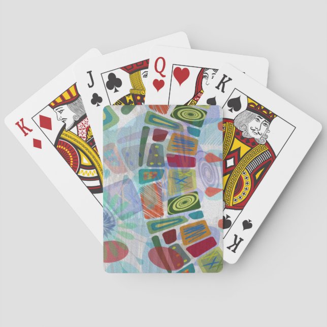 Midway Panels III Poker Cards (Back)