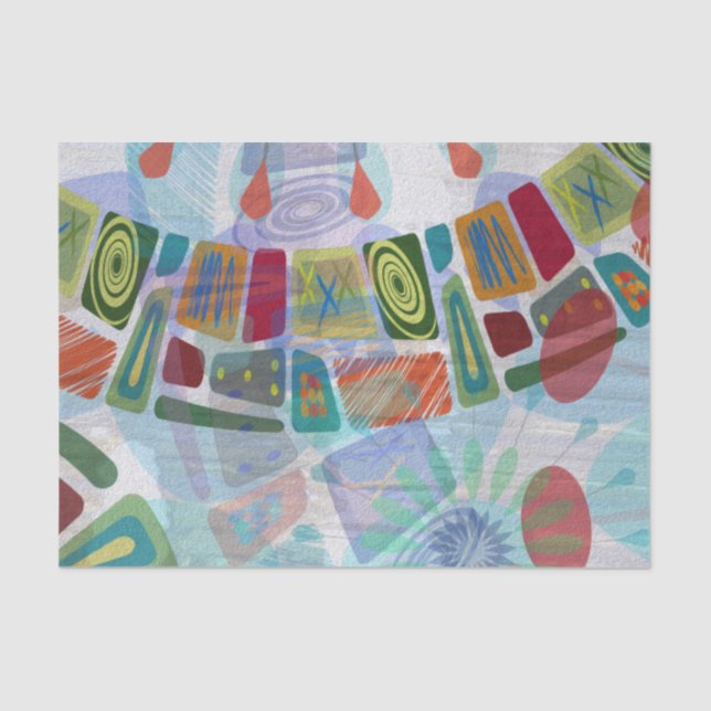 Midway Panels III Tissue Paper (Front)