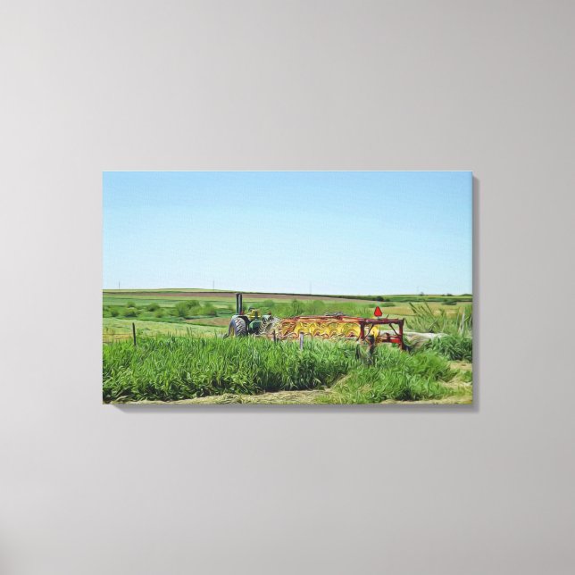 Midwest Farming Equipment Photography Wall art (Front)