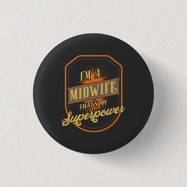 Midwife Button (Front)