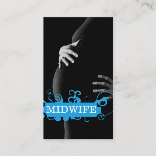 Midwife Caregiving Nurse Nursing Health Care Business Card