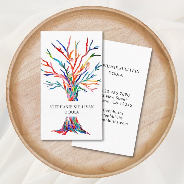 Midwife Doula Business Card (Creator Uploaded)