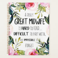 Midwife Doula Office Thank you Card Quote Gift