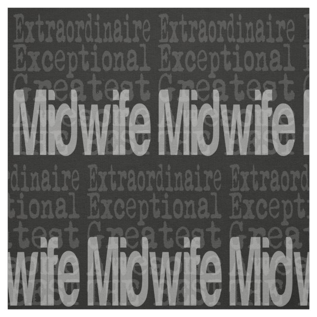 Midwife Extraordinaire Fabric (Swatch)