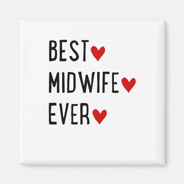 midwife magnet (Front)