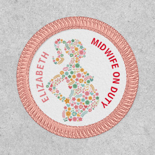 Midwife On Duty Personalized Patch