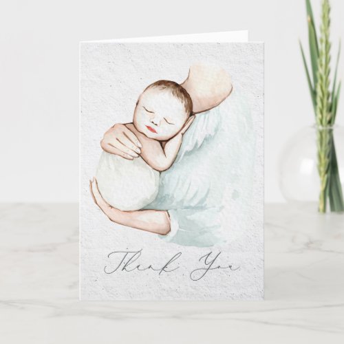 Midwife or Doula Watercolor Thank You Message