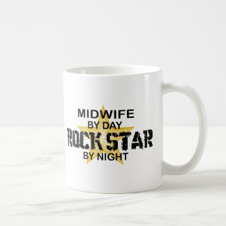 Midwife Rock Star by Night Coffee Mug