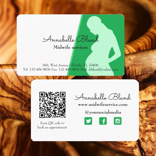 Midwife service Business Card