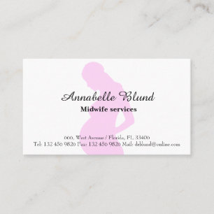 Midwife service Business Card