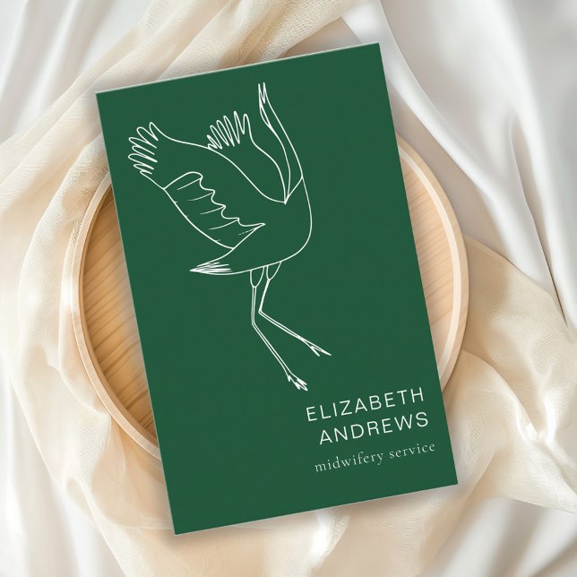 midwife, simple modern business card (Creator Uploaded)