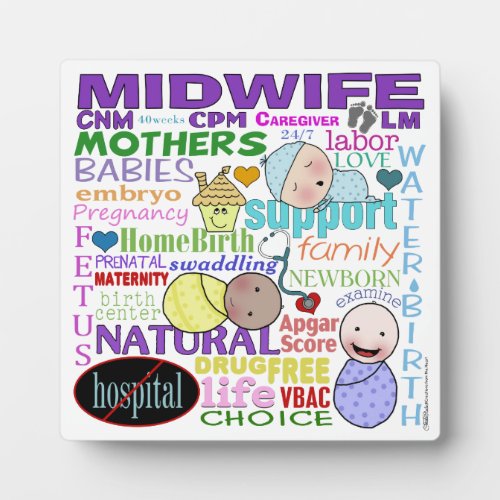 Midwifery Terminology_Subway Art Plaque