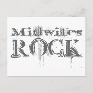Midwifes Rock Postcard