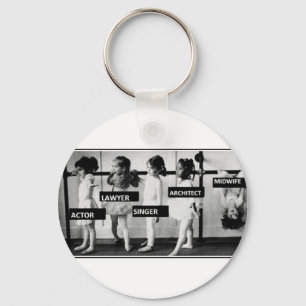 midwives are different keychain