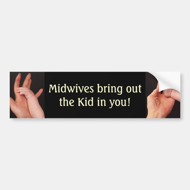Midwives Bumper Sticker (Front)