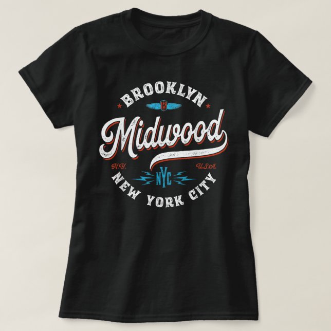 Midwood Brooklyn 995 T-Shirt (Design Front)
