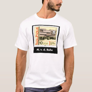 Mies van der Rohe DDR Stamp Tshirt