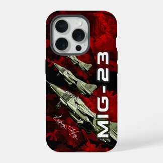 mig23 sovie union fighterjet aircraft phone case