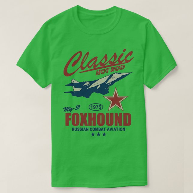 Mig31 Foxhound  T-Shirt (Design Front)
