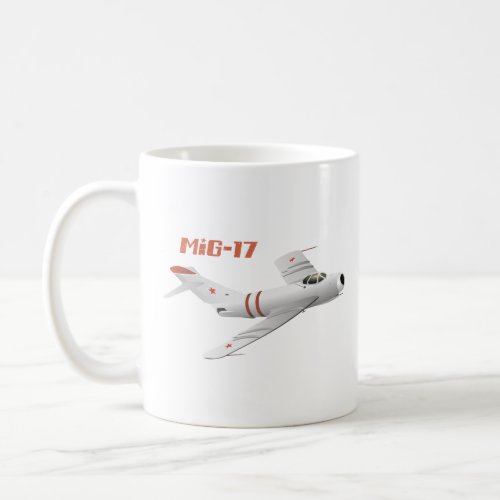 MiG_17 Soviet Jet Fighter Coffee Mug