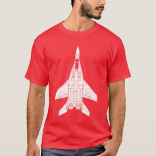 Mig-29 Fulcrum Russian Jet Fighter T-Shirt