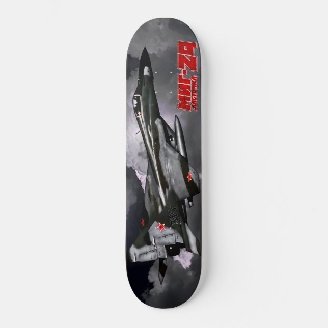 MiG-29 Skateboard Deck (Front)
