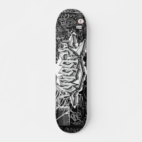 Miggy Graffiti Custom Custom Cool Skateboard