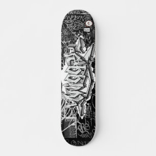 Miggy Graffiti Custom Personalized Cool Skateboard
