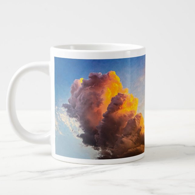MIGHT AND MAJESTY Jumbo Mug (Left)