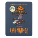 Might Be Changing! Fierce Little Werewolf Cartoon