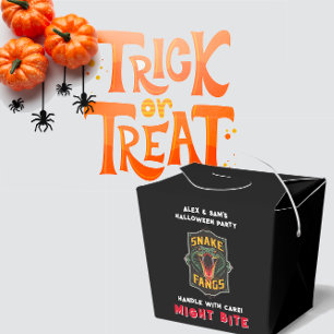MIGHT BITE Snake Fang Halloween Party Spooky Candy Favor Boxes