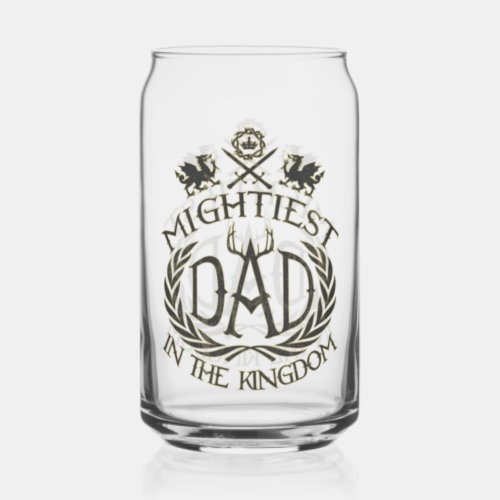 Mightiest Dad in the Kingdom Can Glass