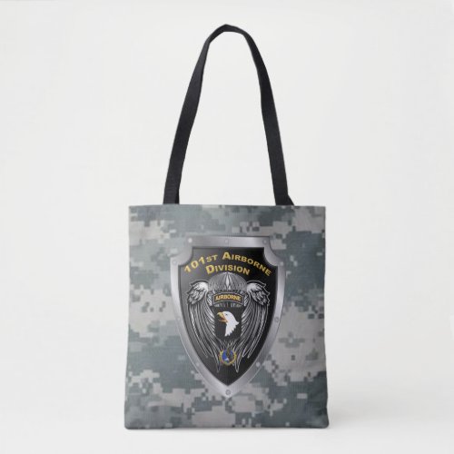 Mighty 101st Airborne Division Tote Bag