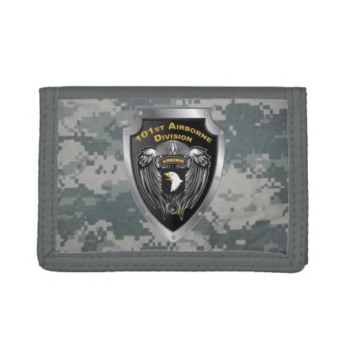 Mighty 101st Airborne Division Trifold Wallet