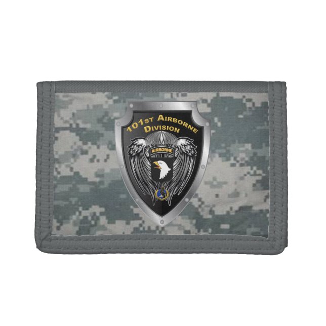 Mighty 101st Airborne Division Trifold Wallet (Front)