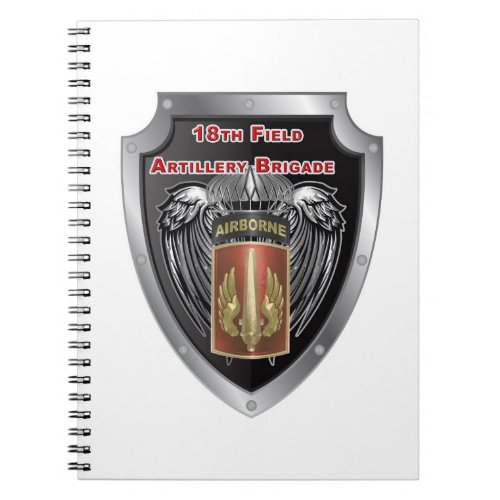 Mighty 18th Field Artillery Brigade Airborne Notebook