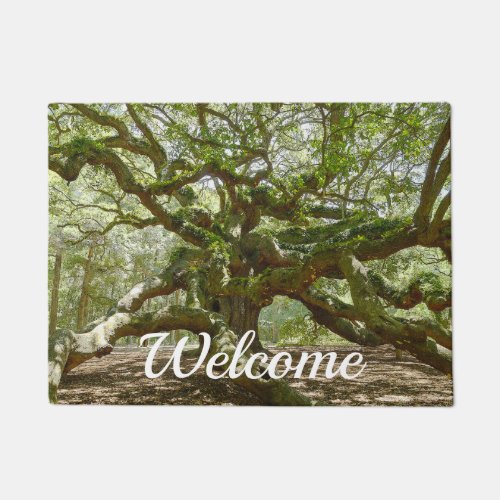 Mighty Angel Oak Welcome Doormat