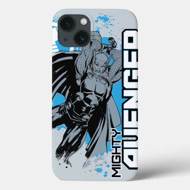 Mighty Avenger Character Graphic Case-Mate iPhone Case (Back)