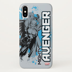 Mighty Avenger Character Graphic iPhone X Case