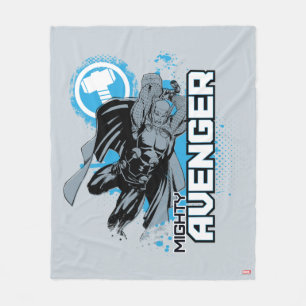 Mighty Avenger Character Graphic Fleece Blanket