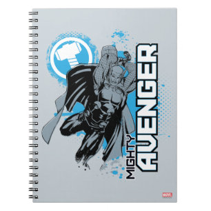 Mighty Avenger Character Graphic Notebook