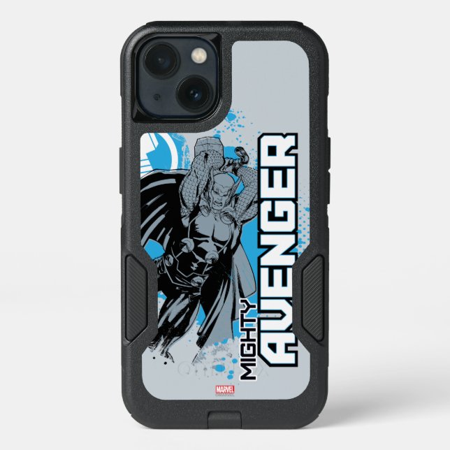 Mighty Avenger Character Graphic Otterbox iPhone Case (Back)